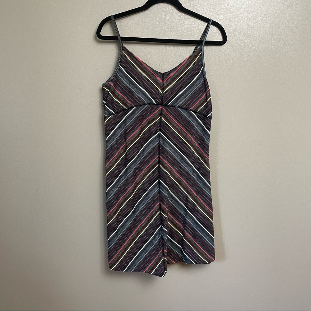 Royal Robbins Womens size Medium Striped Strappy Tank Dress Athleisure